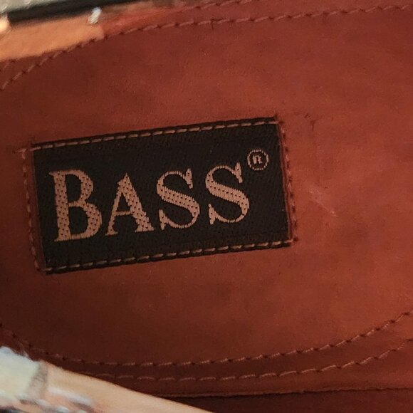 Bass Vintage Black Leather Made In Italy Single Monk Strap Dress Shoes Size 12M - Picture 7 of 9